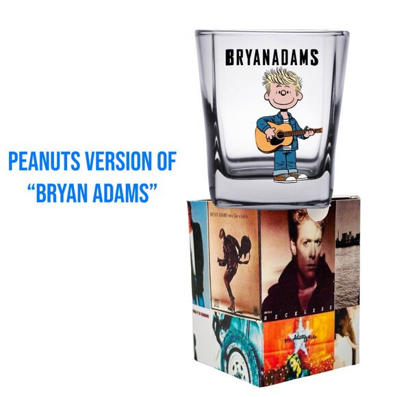 Classic Rock Musicians/PEANUTS Character SHOT Glass/Gift Box! - Picture 7 of 16